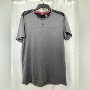 Spyder Men’s Gray Performance T-Shirt Med